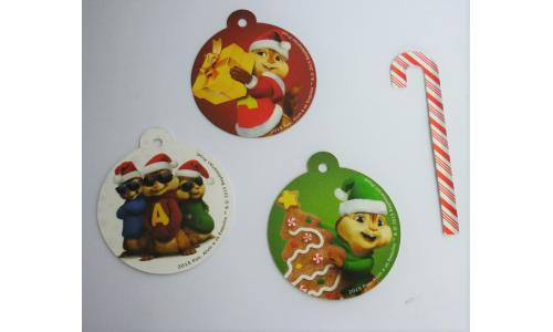 Cinemark Alvin e os Esquilos Enfeite de Natal